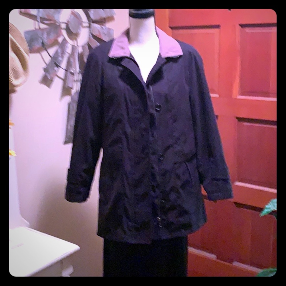 Gallery Rain Jacket in Perfect condition Black XS